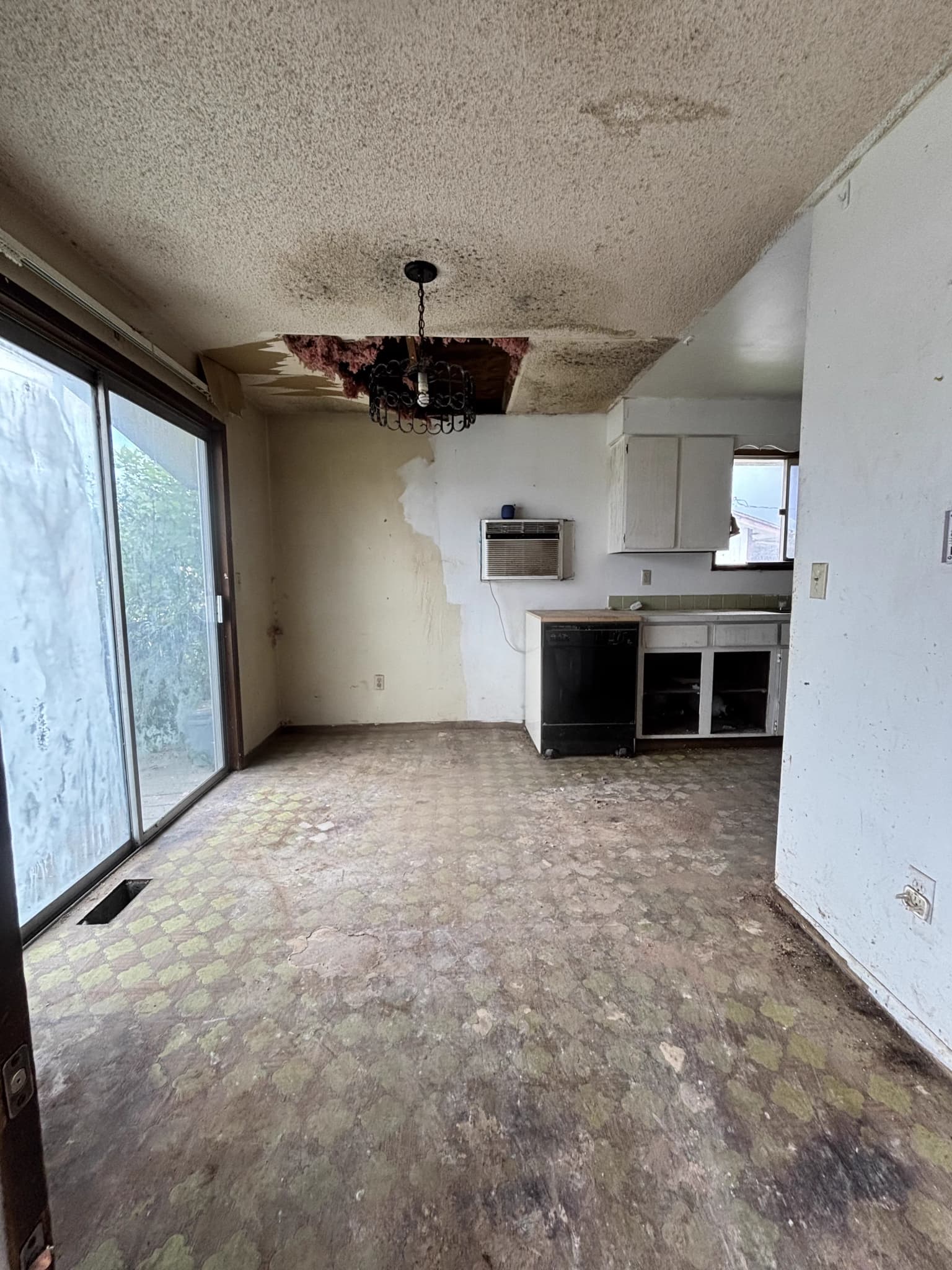Interior condition reviewed before a direct as-is sale